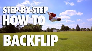 How To Backflip  Tutorial [upl. by Dloreg211]