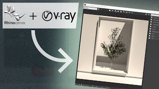 VRay for Rhino  Setting up a Render [upl. by Siryt]