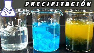 Reacciones de Precipitación Experimento de Química [upl. by Anastasia]