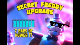 FNAF Security Breach  Secret Freddy Battery Upgrade [upl. by Christin]