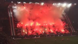 RSCL  Charleroi 14042023 Tifo Ultras Inferno [upl. by Iliam398]