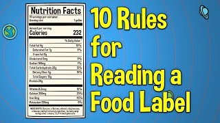 10 Rules For Reading a Food Label [upl. by Anilad]