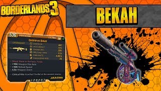 Borderlands 3  Bekah Legendary Weapon Guide Damage Spamming [upl. by Browne]