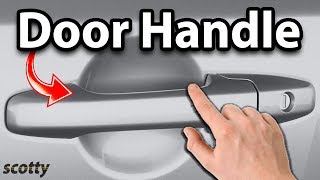 How to Replace a Broken Car Door Handle [upl. by Dugaid]