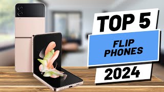 Top 5 BEST Flip Phones in 2024 [upl. by Nevs]