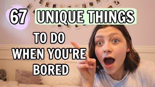 67 Actual FUN Things To Do When Youre Bored  Bethany [upl. by Benco235]