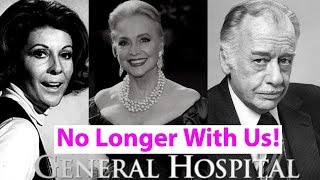 General Hospital Cast Who Died from 1963 to 2019 In Memoriam [upl. by Cele]