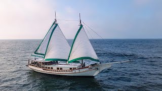 After 35 years of rebuilding YABÁ SAILS AGAIN — Sailing Yabá 218 [upl. by Ailicec]