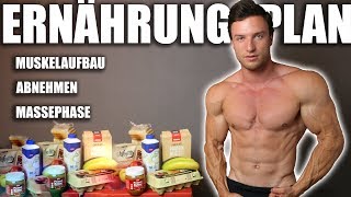 ERNÄHRUNG  So erreichst du deinen Traumkörper   Ernährungsplan und Supplements [upl. by Ailicec]