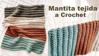 COMO TEJER UNA MANTITA A CROCHET SÚPER FÁCIL  TUTORIAL  Daniis Ways [upl. by Childs780]