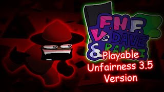 Vs Dave And Bambi PLAYABLE Unfairness 35 Version Build Showcase [upl. by Weatherby]