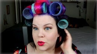 HOW TO Velcro Rollers For Short Hair [upl. by Melgar]