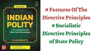 V35 Features of DPSP Socialistic Directive Principles of State Policy Polity by M Laxmikanth [upl. by Anaujat]