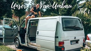 Isolierung Boden Seitenverkleidungen amp Dachfenster  VW T4 CamperSelbstausbau Teil 2 [upl. by Einnol]