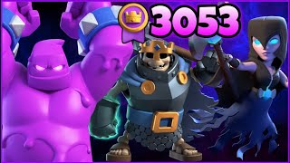 3053🥇 with Elixir Golem Double Evolution Deck [upl. by Leach]