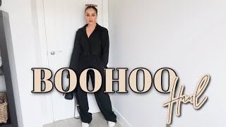 NEW IN BOOHOO TRY ON HAUL  amp DISCOUNT CODE [upl. by Ayaet]