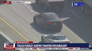 California police chase BMW hits 150 mph trying to escape from officers  LiveNOW from FOX [upl. by Martie962]