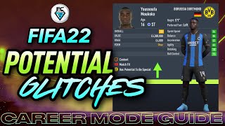 FIFA 22 CAREER MODE GUIDE POTENTIAL GLITCHES [upl. by Eelirrem]