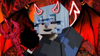 THAT TIME I EVOLVED TO A DEMON LORD  Tensura Mod END Minecraft [upl. by Gwennie]