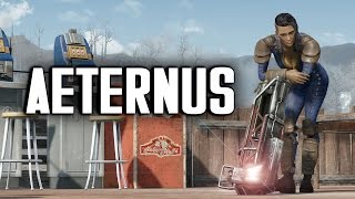 Aeternus UNLIMITED Ammo Laser Gatling  Everything You Need to Know  Fallout 4 Nuka World [upl. by Yerac]