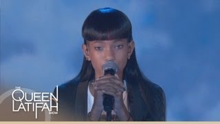 Willow Smith Performs quotSummer Flingquot on The Queen Latifah Show [upl. by Jollanta664]