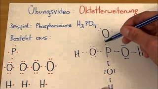 Übungsvideo Oktetterweiterung Phosphorsäure Perchlorsäure [upl. by Franky471]