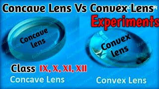 Concave Lens VS Convex Lens  Lenses Class IXXXIXII  CBSE  ICSE  Physicswallah pw [upl. by Hardej]