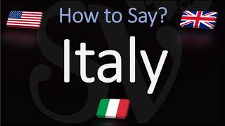 How to Pronounce Italy CORRECTLY [upl. by Amund]