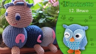 Uncinetto amigurumi colorato Bruco col tuo nome  how to do Colored caterpillar with your name [upl. by Emmie]