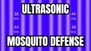 Mosquito Repellent Sound 🦟  Virtual  Ultrasonic Sound and UV Light  Smooth Sound Frequency [upl. by Dall]