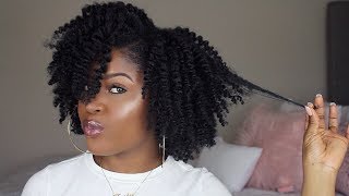 HOW TO Get a PERFECT Twistout Every Time Type 4 hair ft Curlsdynasty products [upl. by Gnilsia13]