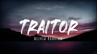 Olivia Rodrigo  traitor Lyrics 1 Hour [upl. by Wylma]