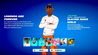 Fortnites FREE Juice WRLD Skin HERE [upl. by Oniskey]