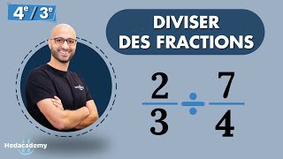 COMMENT DIVISER DES FRACTIONS [upl. by Barnaby]