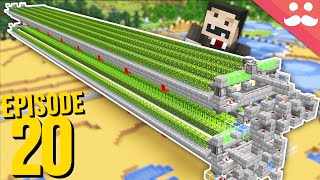 Hermitcraft 7 Episode 20  HUGE Industrial Farm [upl. by Ahseirej]