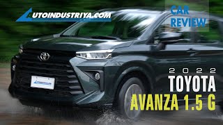 2022 Toyota Avanza 15 G CVT  Car Review [upl. by Lednam]