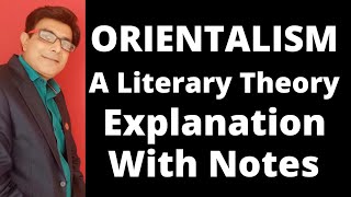 Orientalism Edward Said  A Literary Movement of English Literature I Orientalism Theory I UGC NET [upl. by Leary249]