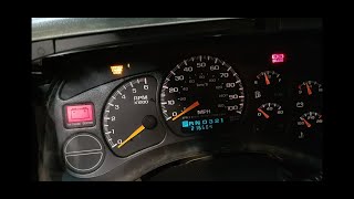 How To Fix Odometer  PRNDL Display 2001 Silverado [upl. by Annauj496]