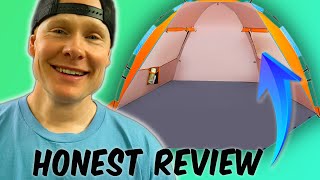 Oileus XXLarge Beach Tent Sun Shelter  Review [upl. by Parrish998]