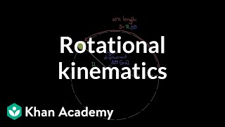 Rotational kinematic formulas  Moments torque and angular momentum  Physics  Khan Academy [upl. by Sukcirdor843]