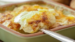 How to Make Potato Gratin Dauphinois  Gratin Dauphinois  French Scalloped Potatoes [upl. by Aineval]