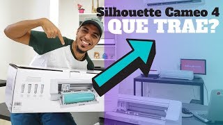 Unboxing Silhouette Cameo 4  QUE TRAE  En español [upl. by Yi]