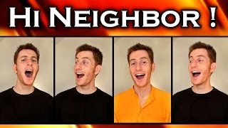 Hi Neighbor  Classic Barbershop Quartet  Julien Neel Trudbol [upl. by Aiekal]