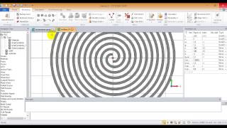 Design Archimedean spiral antenna connected to coax [upl. by Attelra136]