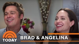 Angelina Jolie Brad Pitt Discuss Marriage New Film Cancer Fight  TODAY [upl. by Ches]