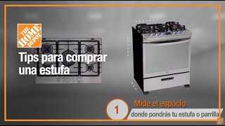 Tips para comprar una estufa  Línea Blanca  The Home Depot Mx [upl. by Cheria]