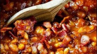 How To Make Baked Beans With Ground Beef And Bacon [upl. by Garner556]