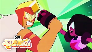 Jasper vs Garnet  Steven Universe  Cartoon Network [upl. by Rudwik]