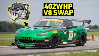 LS Swap V8 Miata Review  Too Much Motor Not Enough Chassis [upl. by Had]