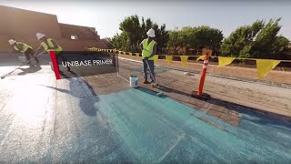 Applying Liquid Membrane HydroStop  GAF VR [upl. by Yanaj]